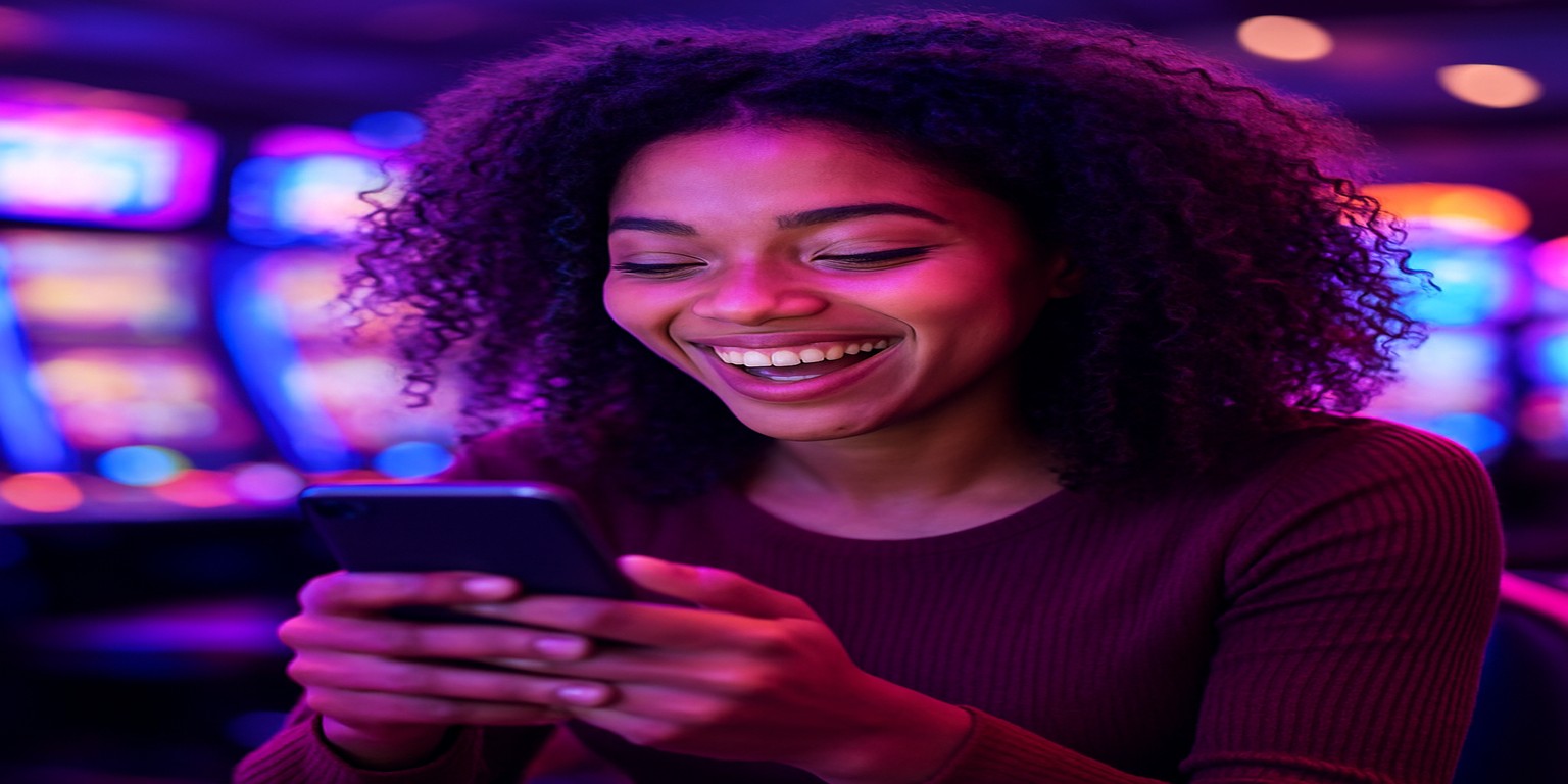 fd77 অ্যাপটি ব্যবহার করছেন একজন নারী